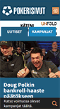 Mobile Screenshot of pokerisivut.com
